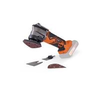 Outil multifonctions oscillant sans fil 20V DUAL POWER POWDP4060 5 accessoires inclus