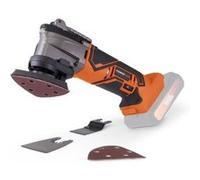 Outil multifonctions oscillant sans fil 20V DUAL POWER POWDP4060 5 accessoires inclus G