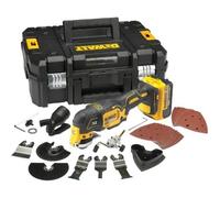 Outil multifonctions sans fil - DEWALT - DCS355M2 - Batterie 4Ah - 32 accessoires - TSTAK
