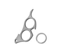 Outil multiple de camping léger avec décapsuleur, grattoir, outil de survie portable pour les amateurs de plein air Ouvre-bière créatif pour le camping