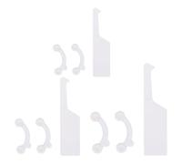 Outil Nasal Invisible en Silicone pour rehausseur de nez, pour un levage naturel et un ajustement sécurisé des Clips de mise en forme du nez, coussinet de Nasal