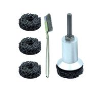 Outil,Nettoyage,Moyeu,-,Kit,Surfaçage,Tambour,Roue,|,Performance,Élimination,Rapide,Poussière,Graisse,Saleté,Compatible,Perceuse,Étriers,Roue,Rotors,Réparation,Véhicule,Restitution