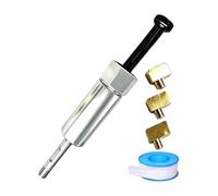 Outil Nettoyage Raccords Graissage Kit Débouchage Buse Lubrifiante Robuste | Avec Adaptateurs Coudés 90 Degrés 6/8/10M Outil de Nettoyage Pulvérisateur Graisse Pour Camion Tracteur Excavatrice Aig