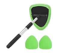 Outil Nettoyant pour Pare-Brise - Nettoyeur Télescopique pour Vitres Auto,Dépoussiéreur pour Pare Brise Automobile - pour Évier de Cuisine Porte de Douche Mur Aquarium Salle de Bain