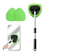 Outil Nettoyant pour Pare-Brise - Nettoyeur Télescopique pour Vitres Auto - Kit de Nettoyage des Verres Sales,pour Film Gras Domicile Salle de Bain Douche Évier Porte Mur Aquarium