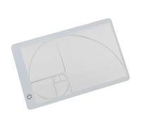 Outil Nombre d'Or - Outil de composition View Finder | Gadget léger classique | Mesure des proportions | Nombre d'or pour les projets d'art, de design, d'architecture, de tatouage, de photographie, d'