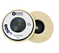 Outil ondulé - 1 disque de polissage - Roue de polissage pour Bosch GWS 10,8 10 8 12 V 12 76 - Accessoires en acier inoxydable pour meuleuse d'angle