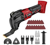 Outil oscillant sans fil pour batterie Mil-waukee 18 V, max 20 000 OPM, scie oscillante sans balais, 6 vitesses variables pour gratter, poncer et couper du bois (batterie non incluse)