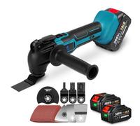 Outil oscillant - YOFIDRA - 18V sans fil - 22 accessoires - 2x2Ah - 600W