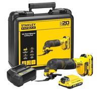 Stanley Outil multifonction rotatif sans fil SFMCE500D2K-QW 18V Li-ion 2x2Ah Mallette Chargeur