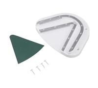 Outil ouvre-bocal portable avec lame en acier, White