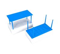 Outil pédagogique pour démonstrations de pression et de force avec éponge de simulation sûre dans le dispositif de démonstration de pression physique junior et collège