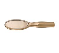 Outil Pédicure en Verre Nano Abs pour Callosités et Peaux Mortes | Usage Domestique, Prise en Main Confortable, Couleur Or, pour Cors et Durillons, Design Solide
