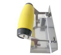 Outil plaquiste angle intérieur pour enduit et joint(C) | Acier inoxydable , lame élastique 90°, idéale pour ruban à joint, réduit le ponçage, intérieur