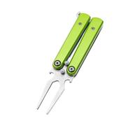 Outil pliable de pivots de fourche à avec conception pliable, rainures de gazon pour la réparation des pelouses et l ' entretien des verts, outil pliable pour mettre des rainures vertes, des de