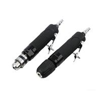 Outil pneumatique 3/8 pour perceuse pneumatique 2500 tr/min avec engrenage de serrage réglable interrupteur réversible pour travail lisse du métal et du plastique (style manuel)