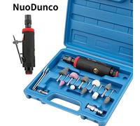 Outil pneumatique Mini broyeur à Air, Machine à polir professionnelle, ensemble de Machine à graver pour le meulage de bijoux en métal et céramique set 2