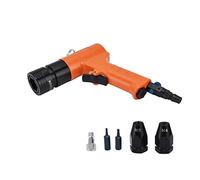 Outil pneumatique pour écrous à rivets |Riveteuse pneumatique en acier allié pour plaques métalliques/tuyaux/armoires |Outil de rivetage M3 M4 avec 1500 tr/min et 0,6 à 0,8 MPA (Style UE)