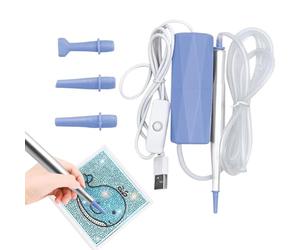 Outil Pointillage Ongles Accessoires Faits Main Et Loisirs Créatifs | Stylos Perceuses Électriques Accessoires de Broderie Fait Main pour Adultes Débutants