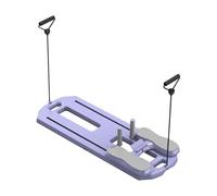Outil Polyvalent Pilate - Reformateur Pliable Pilates, Formation à l'exercice à Domicile | Boards coulissants de Yoga Compact, Voyage en Machine d'entraînement de Fitness au Gym
