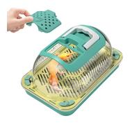 Outil Portable pour éleveur de Reptiles - Outil de boîte de Terrarium Transparent - caméléon résistant à l'usure - Unité d'habitat Distinctive - Nouvelle Mallette à poignée - Kit Mural Robuste