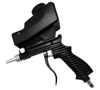 Outil portable pour sableuse 219 mm Buse en zinc pour enlever la rouille | Buse épaisse plaquée zinc, flux abrasif lisse, élimine la rouille et la peinture, s'adapte aux compresseurs d'air standard