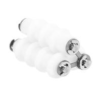 Outil Portatif de Redressement de Fil pour Fabrication de Bijoux DIY | Plastique Blanc, Commande Manuelle, Réduit les Plis du Laiton et Aluminium, pour Artistes et Passionnés