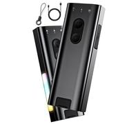 Outil Porte-clés Multi-EDC, Mini Lampe De Poche Porte-clés 800 Lumens avec Clip Diffuseur, Lampe De Poche Polyvalente, Lampe De Chapeau, Lanterne De Camp(Black)