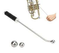 Outil pour aplatir les tubes de trompette | Pour les bosselures portable professionnel | Fixateur d'instruments compact avec poignée ergonomique pour professionnels de l'école de maintenance