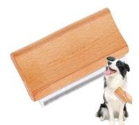 Outil pour arbre d'école - Poignée en bois - Accessoire de toilettage pour animaux - - Peigne lisse - Solution de toilettage fiable - Produit de bien-être avancé pour animaux de compagnie
