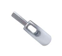 Outil pour attacher des clôtures Easy Twist - Poignée hexagonale portable en acier au carbone | Outil pour clôture tressée, accessoire pour nouer l'embout de la perceuse pour le renforcement D