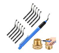 Outil Pour Biseautage Ébavurage, Jeu D'outils Ébavurage | Manuel Biseauter Alliages En Forme De Stylo Fraises Précision Enlèvement Des Baves, Alésoir Po