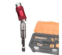 Outil pour changer la tige d'extension, porte- de tournevis, accessoires pour tournevis multi-angle - Barre d'extension d'inversion portable 1/4"