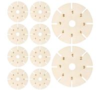 Outil Pour Créer Des Bracelets: Disque Rond En Bois, Ensemble Artisanal Pour Cadre De Tricot, Table À Tresser Bijoux, Kits De Projet De Sangles De Bricolage | Disque Rond Pour Maillots