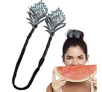 Outil pour créer des chignons et des chignons pour femmes et filles, porte- , coiffures - Accessoires pour cheveux pour filles - Pour adolescentes, femmes, rencontres, voyages d'affaires