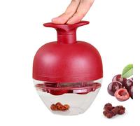 Outil pour dénoyauter les cerises, emporte-pièce avec quatre trous - Dénoyauteur d'olive multifonction | Pour la maison, la cuisine, la pâtisserie, le camping, le pique-nique, l'extérieur