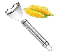 Outil Pour Dénuder Les Épis De Maïs - Raboteuse En Acier Inoxydable, Coupe-noyau Tranchant, Rasoir Robuste, Dispositif De Dénudage Rapide, Gadget De Cuisine Manuel, Éplucheur À Bords Lisses | Corps Ea