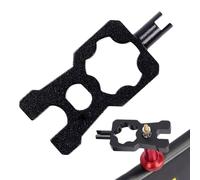 Outil pour enlever le noyau de valve de pneu - 3,6 x 1,6 x 0,4 cm, extracteur pratique, poignée solide en alliage d'aluminium, outil polyvalent léger avec poignée facilement rotative | Kit de