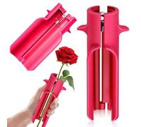 Outil pour enlever les épines de rosier, outil pour enlever les épines et les feuilles, nettoyeur de fleurs, coupe-fleurs, rose rouge, nouvelles améliorations pour compositions florales, fleuriste