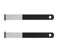 Outil pour enlever les pavés, les pavés, 2 x extracteur de pavés en métal avec grattoir à joints | Lève-pavés de jardin, outil pour enlever les pavés de terrasse, grattoir de trottoir, usine