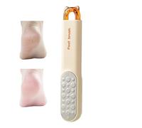 Outil pour enlever les pieds calleux, brosse de pédicure pour pieds,Outils de pédicure portables pour enlever les callosités du pied - Outil polyvalent pour enlever les callosités