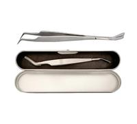 Outil pour enlever les tiques - 2 pinces pour enlever les tiques, pince à épiler, accessoire de nettoyage portable avec boîte de rangement | Solution hygiénique sûre