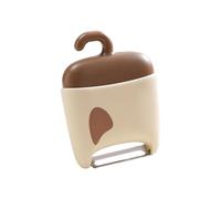 Outil pour éplucher les légumes | Grattoir multifonction manuel | Pour la cuisine avec brosse incluse - Pour éplucher pommes de terre, concombres, carottes à la maison et à la maison