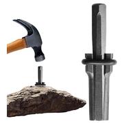 Outil pour fractionner des pierres : cales , accessoire pour casser, outil manuel pour maçonnerie, kit de séparation en marbre et granit | Cales de séparation en pierre P
