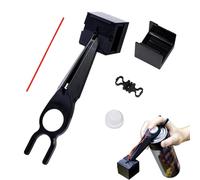 Outil pour huiler la chaîne de moto - Kit de fixation pour lubrification ABS avec buses et bouchon d'huile, applicateur de lubrifiant pour chaîne pour la maison, ateliers de réparation, pendolar