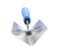 Outil pour intérieurs et extérieurs, truelle d'angle en Acier Inoxydable, plâtre intérieur et extérieur, truelle d'angle | Truelle adaptée aux débutants pour Les extérieurs et intérieurs
