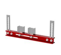 Outil Pour Le Montage Des Armoires,Règle de Montage de Tringle d'Armoire,Outils d'Installation pour Dressing | Pour Meubles de Cuisine Tiroirs Travaux de Menuiserie Façades Amélioration de la Maison