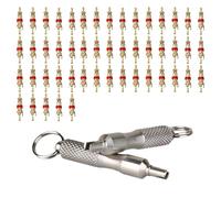 Outil Pour Le Noyau De La Valve,Tournevis D'Installation De Cœur De Tige,Outils d'Entretien pour Valves de Pneu - pour Moto Voiture Vélo Bicyclette SUV Tondeuse à Gazon Atelier Garage Automobile