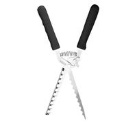 Outil Pour Le Retrait De La Membrane Des Côtes,Gadget Épais Résistant à la Chaleur | Accessoire de Barbecue avec Poignée Ergonomique | Pour Cuisson De Viande, Porc, Boeuf, Steak, Agneau, Usage Quotidi