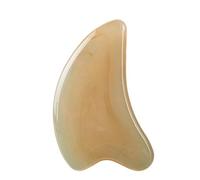 Outil pour le visage - Pierre de jade| Outil facial Sha | Outils de massage cutané et de pour le visage, le cou et la mâchoire | Accessoire de spa de beauté naturelle